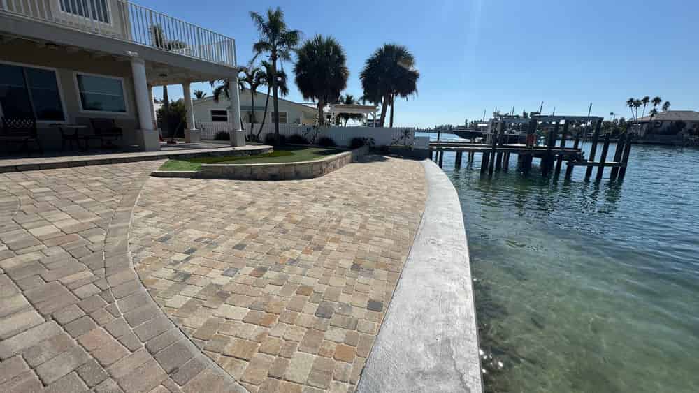 Hardscape Install image