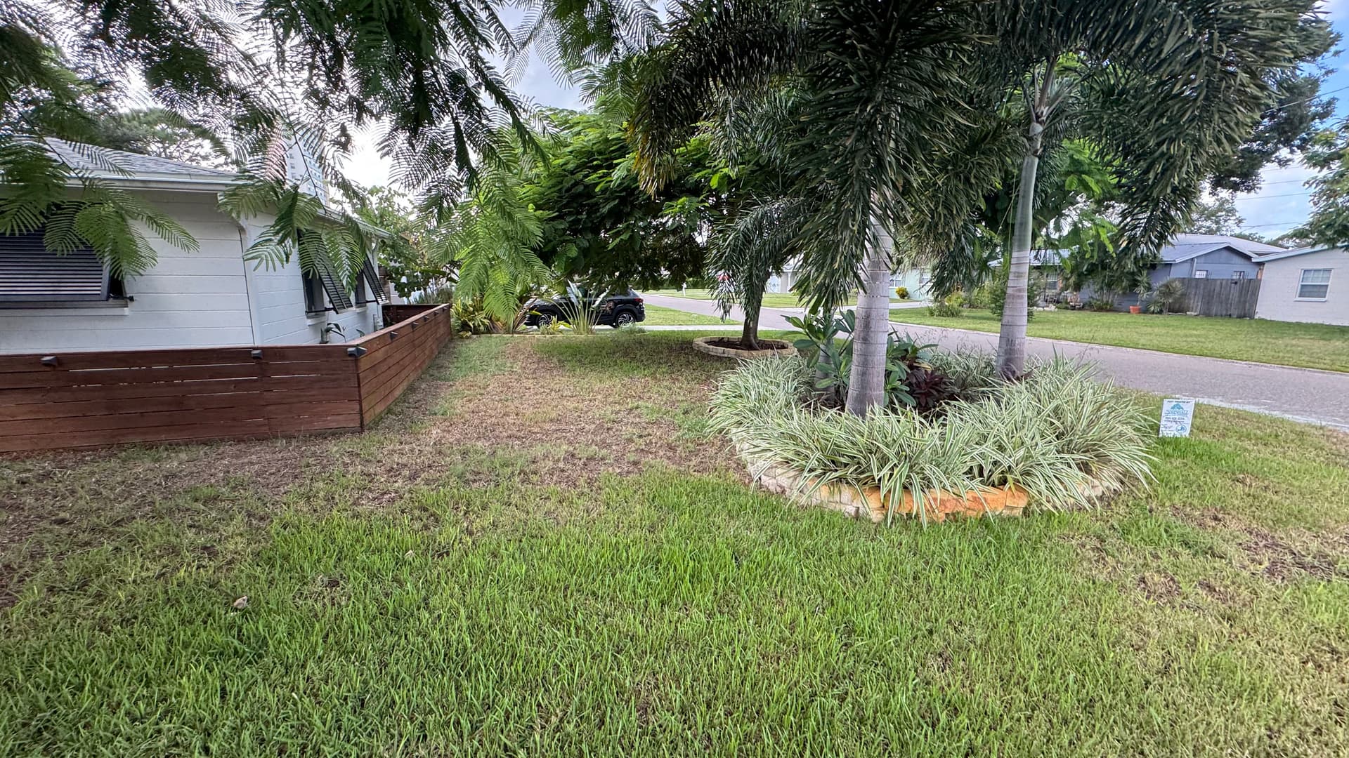 Gallery photos for Full Front Yard Sod Install and Planting Bed Upgrade: Image #6