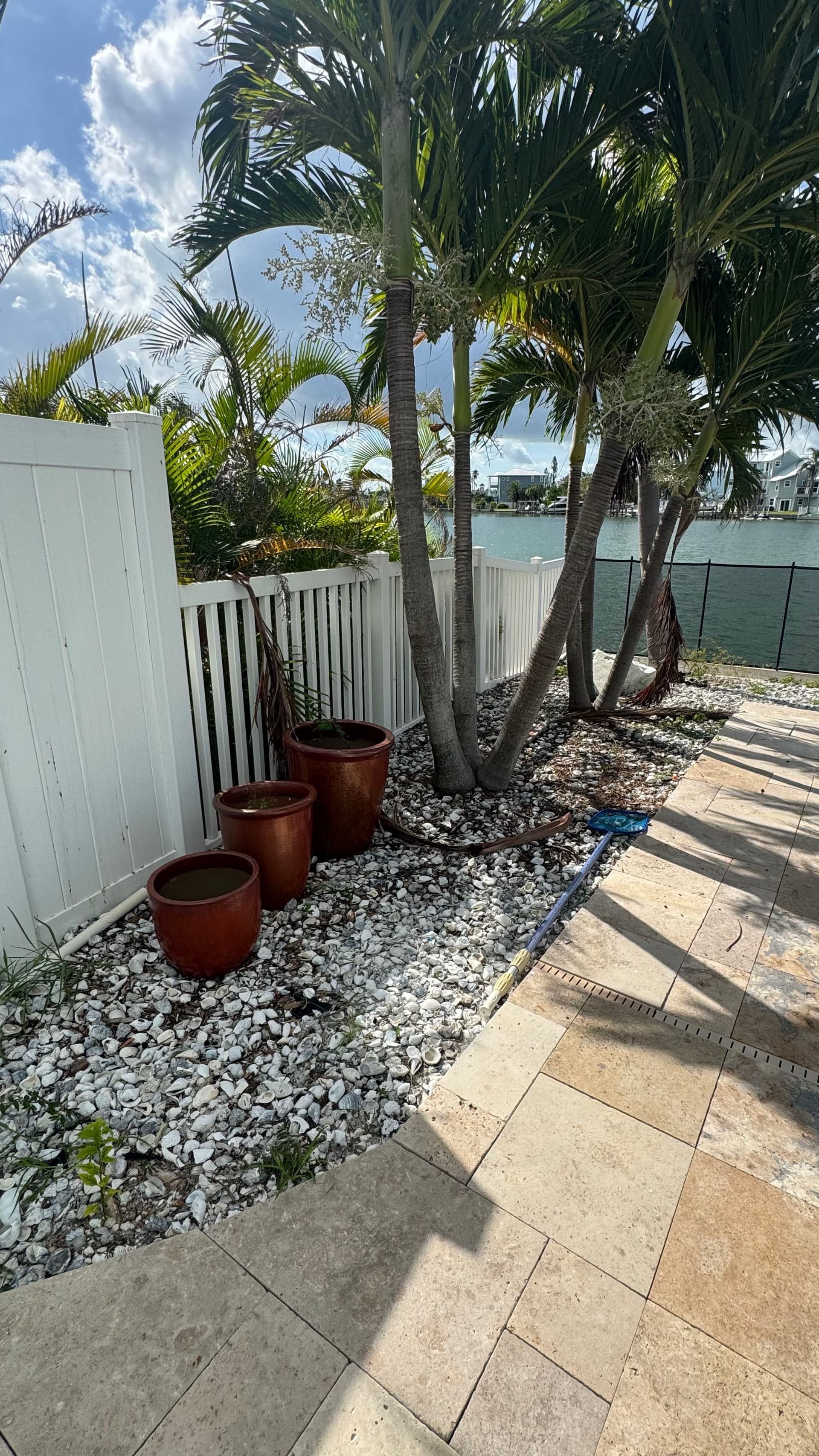 Gallery photos for Fresh Stone in Palm Tree Beds Makes a Big Difference: Image #4