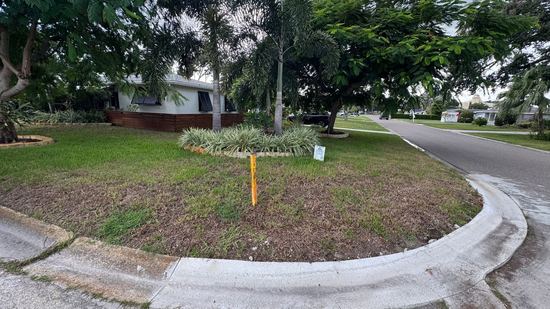 Gallery photos for Full Front Yard Sod Install and Planting Bed Upgrade: Image #7