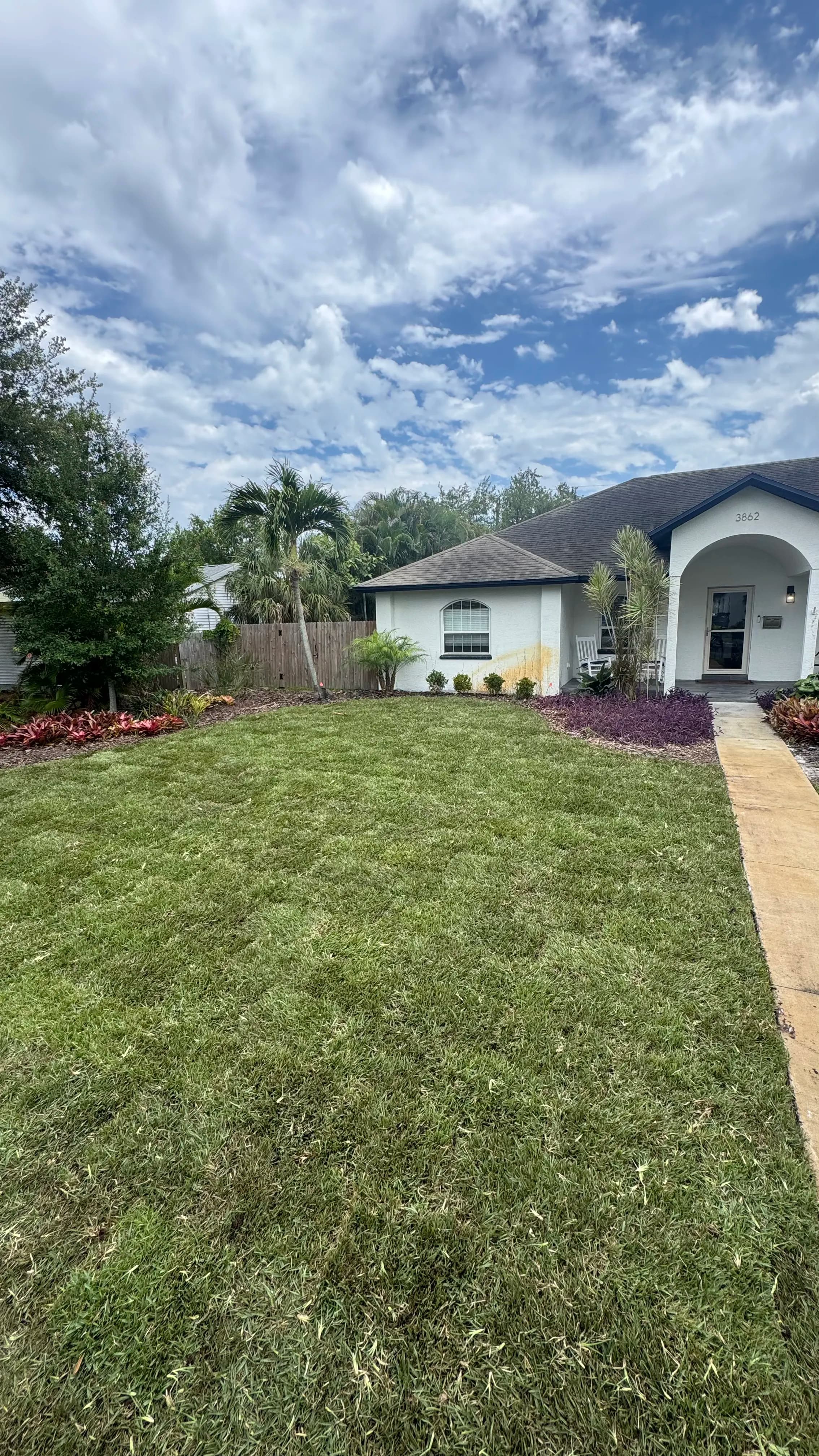 Project Dead Front Yard Gets New Sod and Fresh Landscape Beds image