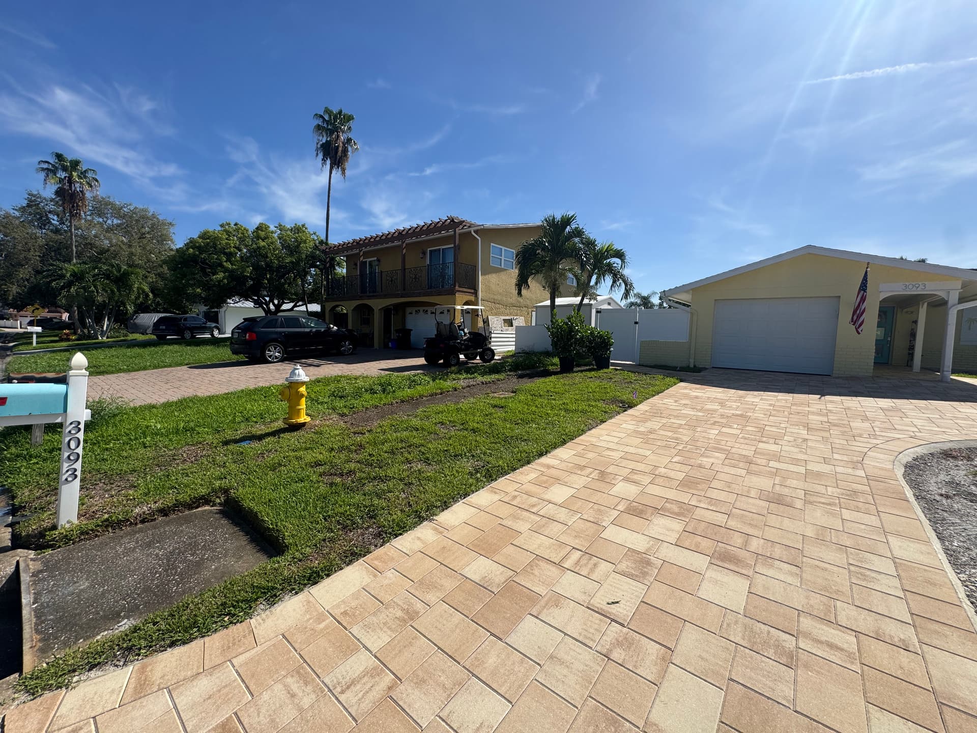Gallery photos for New Planting Bed, Sod, and Clusia Privacy Hedges Upgrade Curb Appeal: Image #7