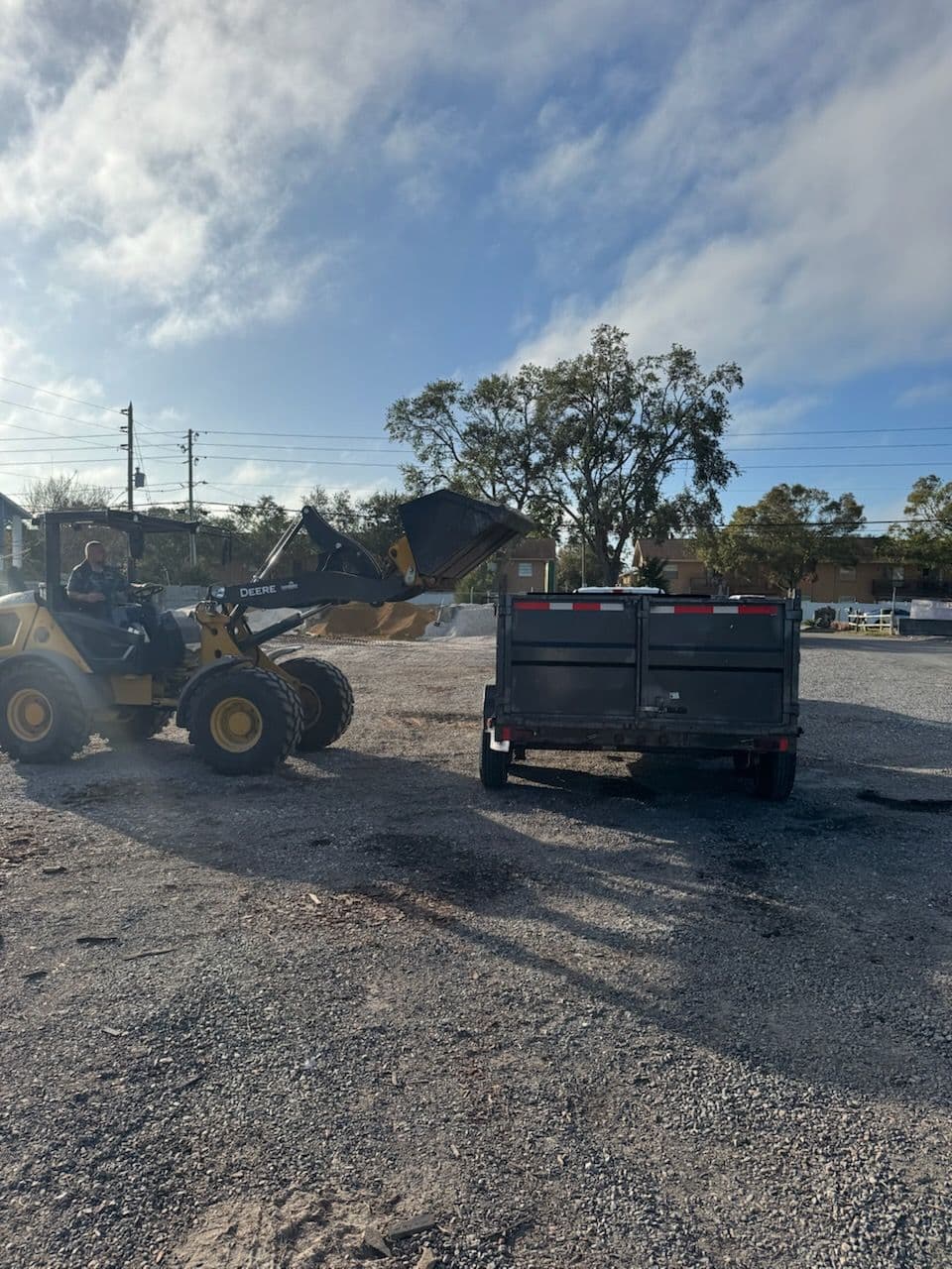 Loading Materials for St. Pete Landscape Project image