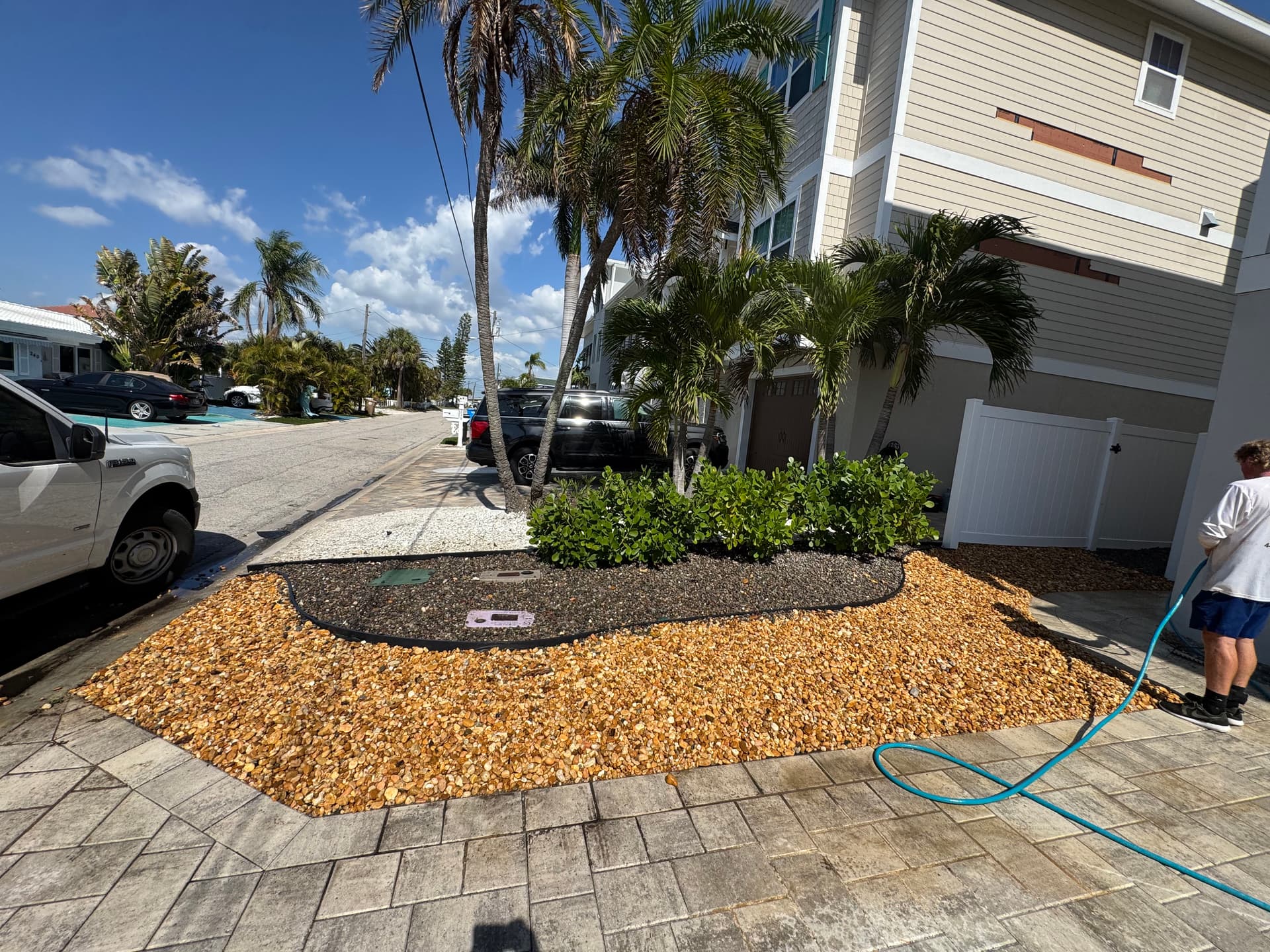 Gallery photos for Poolside Rock Install and Planting That Actually Works: Image #2