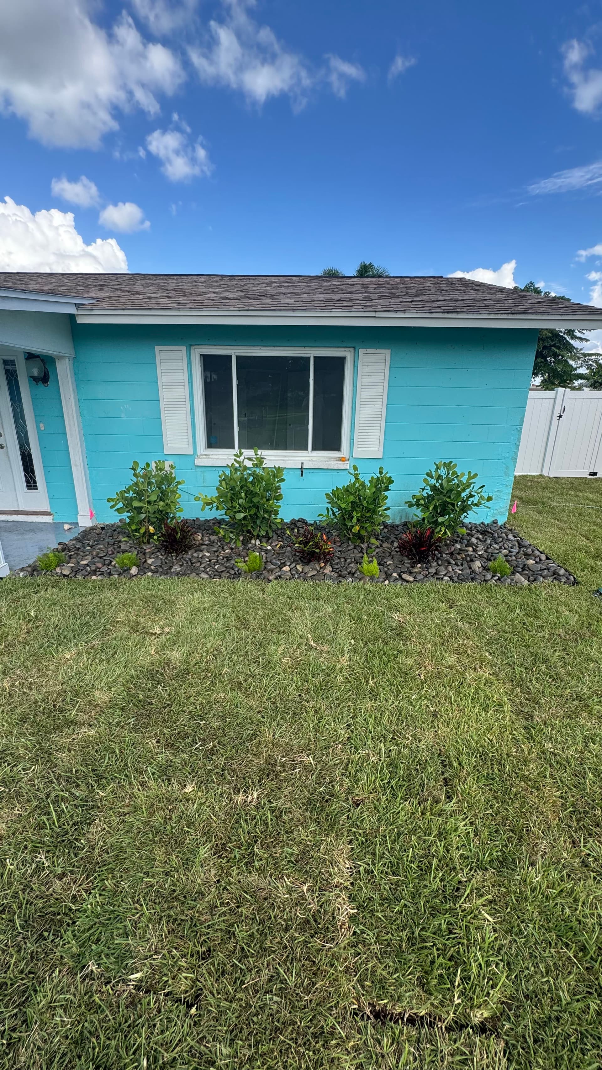 Gallery photos for Front Yard Sod Installation and Landscape Bed Refresh: Image #1
