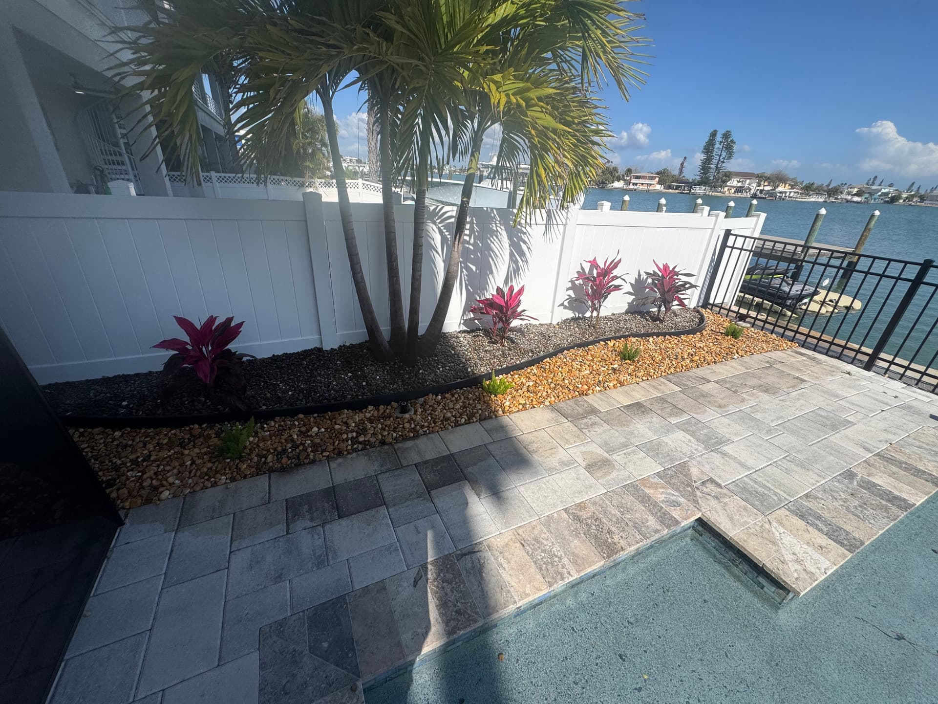 Gallery photos for Poolside Rock Install and Planting That Actually Works: Image #1