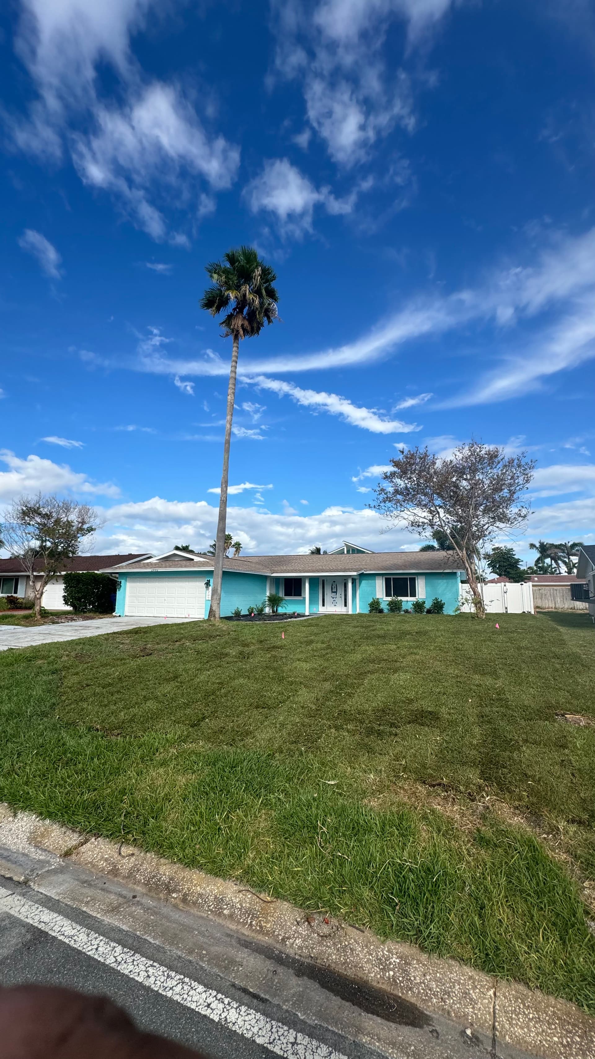 Front Yard Sod Installation and Landscape Bed Refresh image